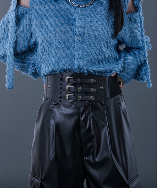 Ellno Loset ベルト アソートベルトコルセット メンズ