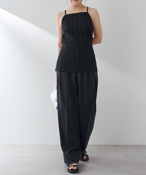★新品未使用★Drawing Numbers  テーパードパンツ　ワイドパンツ Drawing Numbers スラックス パンツ 「Drawing Numbers