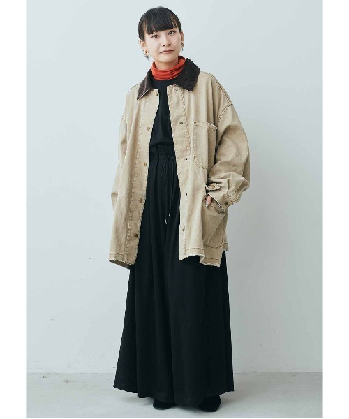 MEDE19F サロペット オーバーオール MEDE19F タック遣い