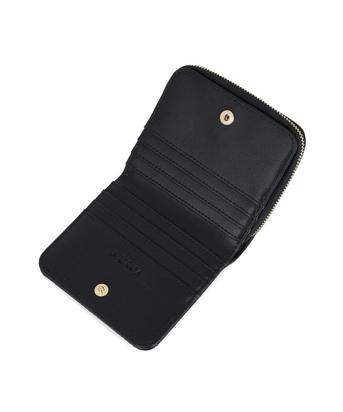 MURUA 財布 MURUA(ムルーア)ラウンドファスナー二つ折り財布 MR