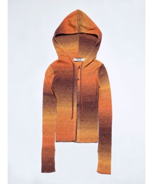 VEQUM ニット セーター 「VEQUM」FRONT BUTTON HOOK KNIT
