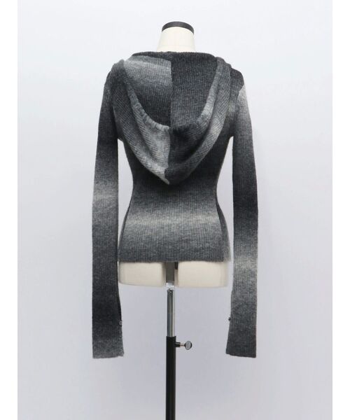 ニット セーター 「VEQUM」FRONT BUTTON HOOK KNIT レディース VEQUM ニット セーター 「VEQUM」FRONT BUTTON HOOK KNIT
