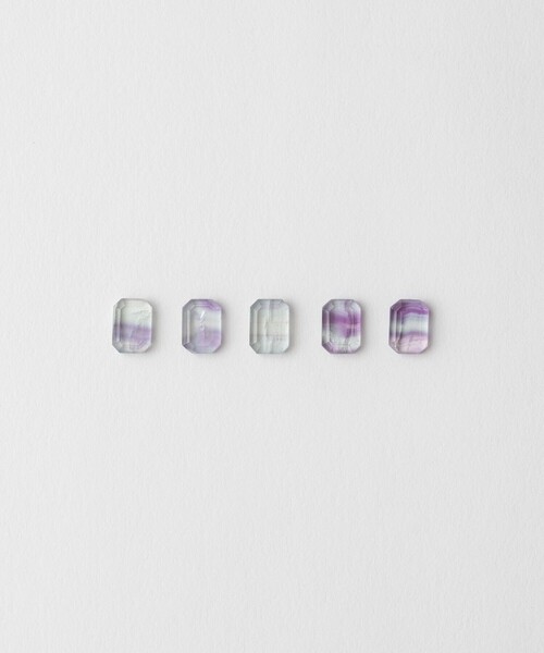 ete 指輪 リング 「フローライト」 K10YG クォーツ×フローライト