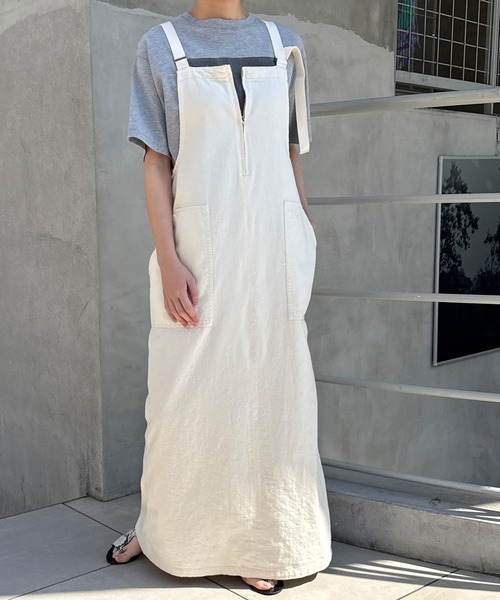 Munich（ミューニック） ジャンパースカート 8ozスラブデニム