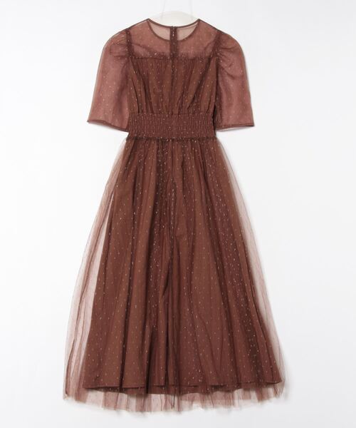 troisiemeCHACO(トロワズィエムチャコ) ドレス 「chaco」ラメドット troisiemeCHACO(トロワズィエムチャコ) ドレス 「chaco」ラメドット