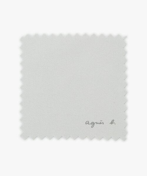 agnes b. ネックレス H925 ”b.” ロゴ 2チェーン ”Iconic − thin
