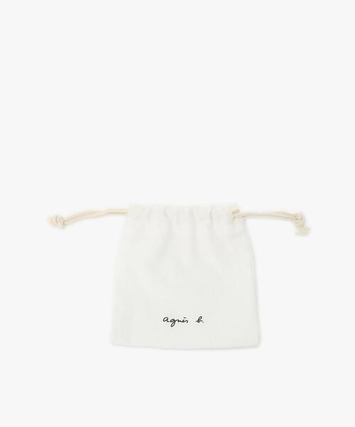 agnes b. ネックレス H925 ”b.” ロゴ 2チェーン ”Iconic − thin