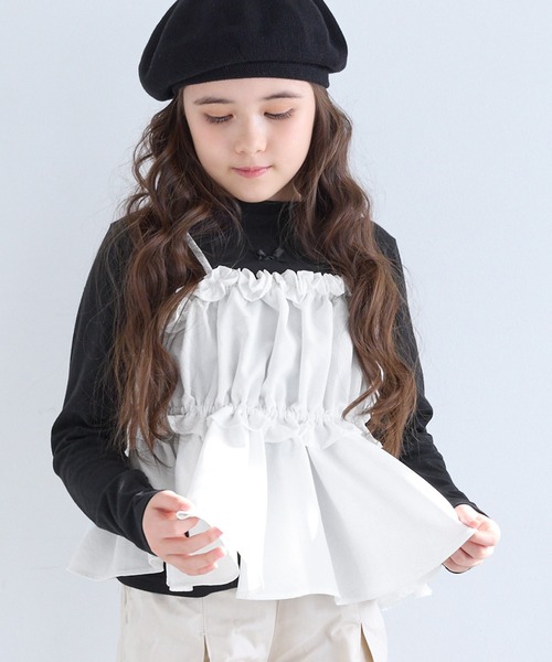 coca（コカ） tシャツ キッズ ビスチェ＆リボンTシャツ 2点セット