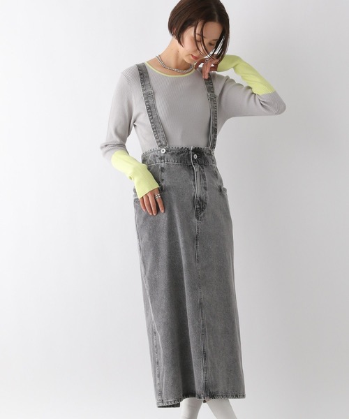 LEPSIM（レプシィム） ジャンパースカート マルチWAYデニムジャンパー