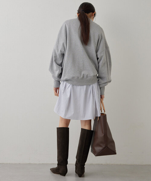 Whim Gazette 刺繍スウェット Whim Gazette トレーナー スウェット 「WEB限定カラーあり」ロゴ