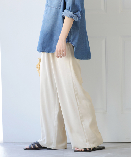 JOURNAL STANDARD relume パンツ サテンベイカーパンツ