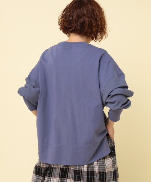 RNA-N（アールエヌエーエヌ） tシャツ M2402 天竺布帛コンビプル