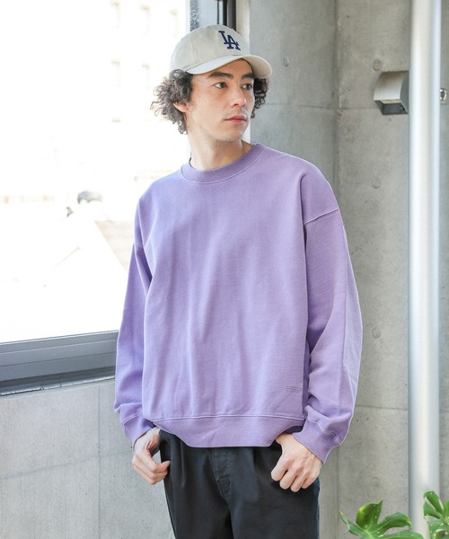 BAYFLOW（ベイフロー） トレーナー スウェット LIVELY ピグメントプル