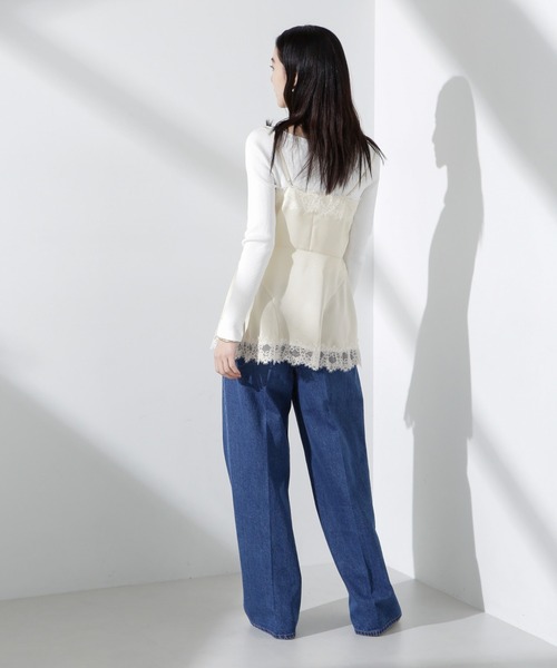 UN3D. アシンメトリーキャミソール 38 fukuru_240327001a001wtp1111001