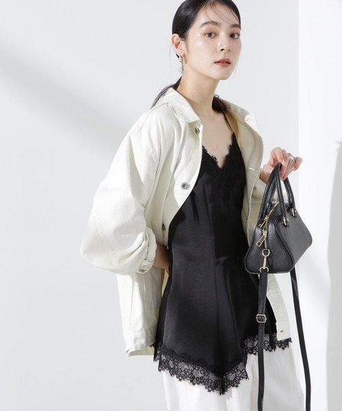 NANO universe（ナノ・ユニバース） キャミソール アシンメトリー