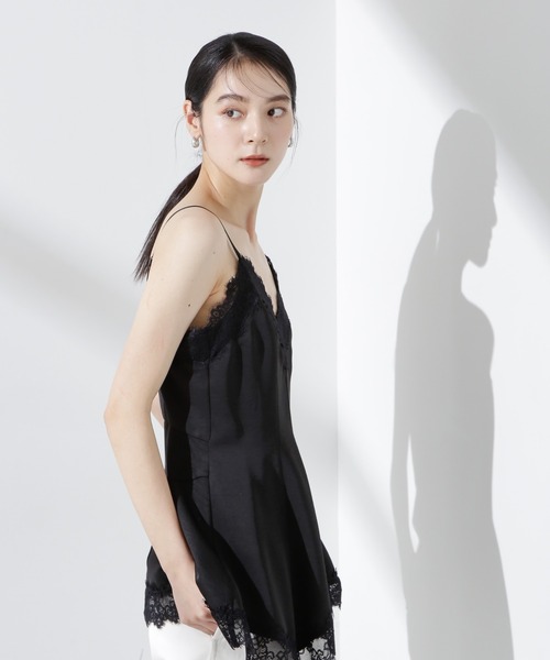 NANO universe（ナノ・ユニバース） キャミソール アシンメトリー