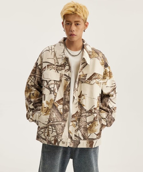 デニムジャケット　リアルツリー　カモ Shoowtime デニムジャケット gジャン Real tree Camo All Over