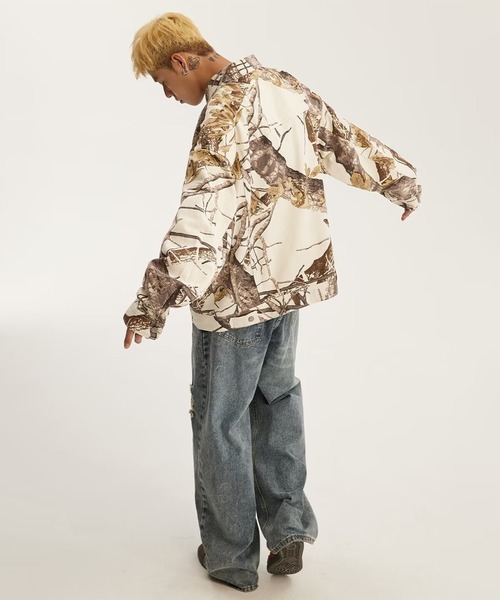 デニムジャケット　リアルツリー　カモ セール】Real tree Camo All Over Design Denim Jacket / リアル