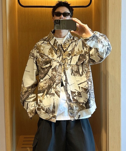 デニムジャケット　リアルツリー　カモ Shoowtime デニムジャケット gジャン Real tree Camo All Over