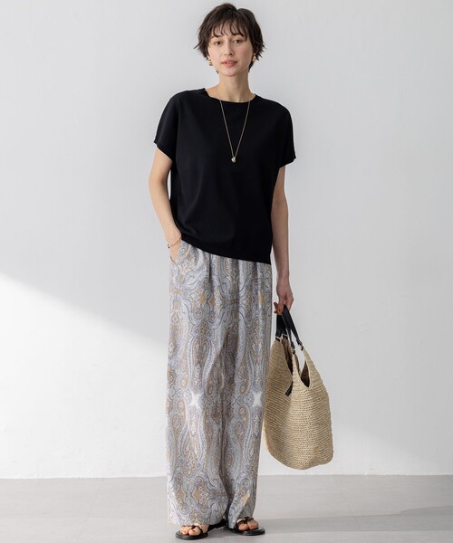 23区（ニジュウサンク） パンツ 「洗える」Rattiドローイング