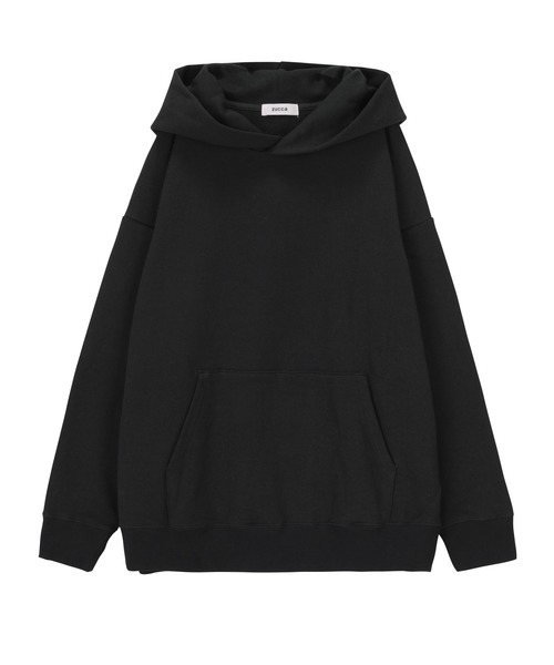「ZUCCa」 プルオーバーパーカー M size ブラック レディース ZUCCa 「ZUCCa」 プルオーバーパーカー M size ブラック