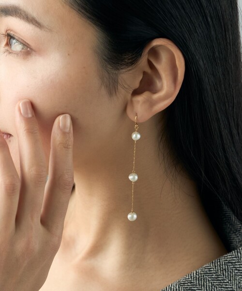 Jouete（ジュエッテ） ピアス ピアス パール ステーション レディース