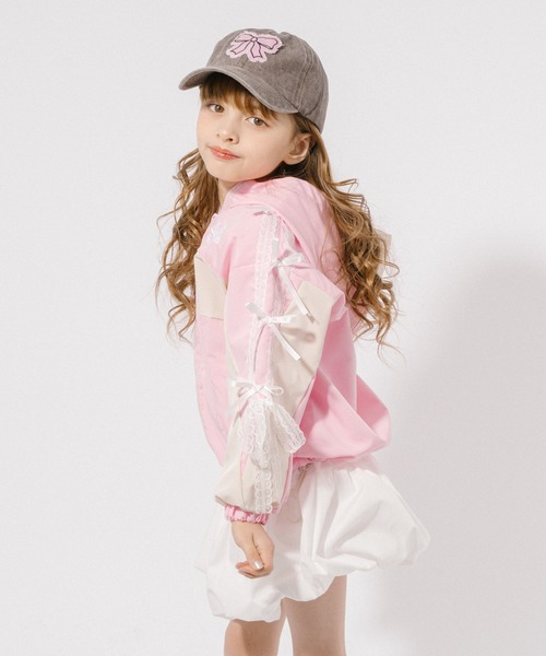 【ハワイ大学×PINK限定コラボ】 アノラックパーカー オーバーサイズ URBAN CHERRY（アーバンチェリー） マウンテンパーカー アウター