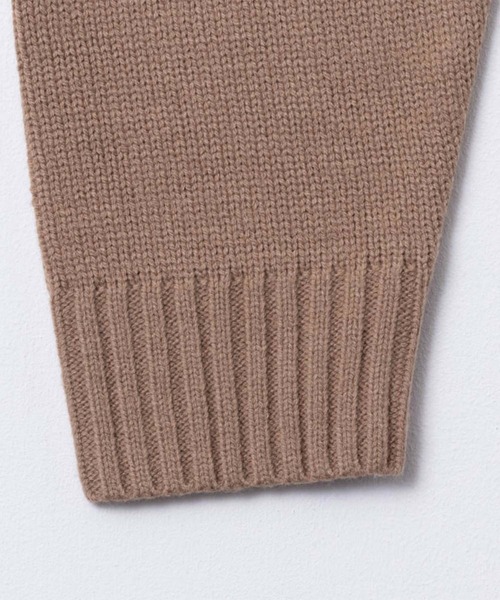 「BEVERLY HILLS POLO CLUB」 ニットカーディガン M ベージュ メンズ_画像7