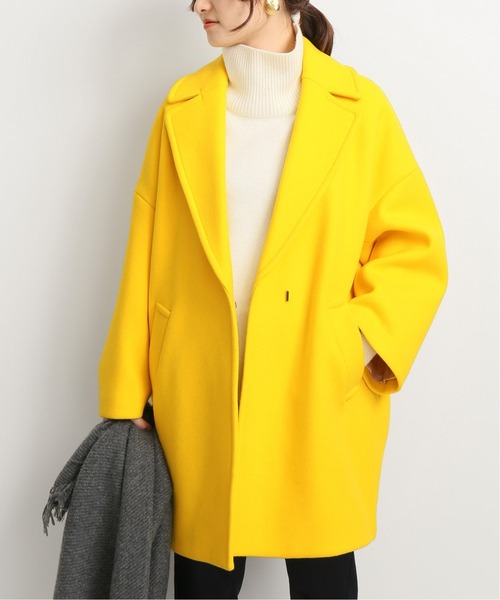 ヴェルメイユパー イエナ ロングコート ダブルフェイス 38 VERMEIL par iena（ヴェルメイユパーイエナ）の「Super100'ダブル