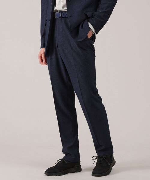 TAKEO KIKUCHI（タケオキクチ） スラックス 「抗菌防臭」尾州 リネン