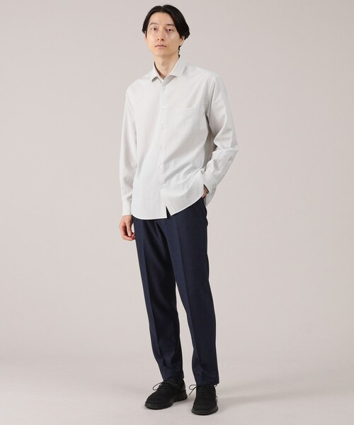TAKEO KIKUCHI（タケオキクチ） スラックス 「抗菌防臭」尾州 リネン