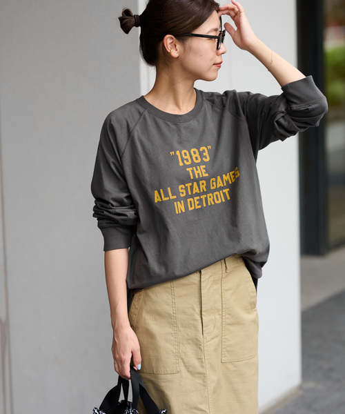 JOURNAL STANDARD relume tシャツ 「追加2」ラグランスリーブ