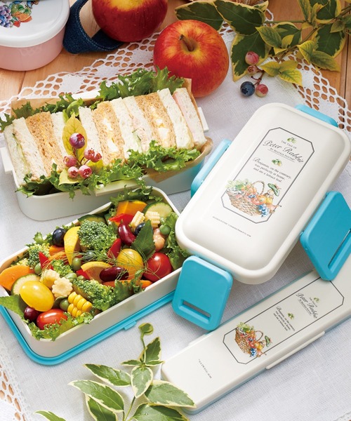 スケーター 弁当箱 キャラクター 抗菌2段ふわっと弁当箱 PFLW4AG
