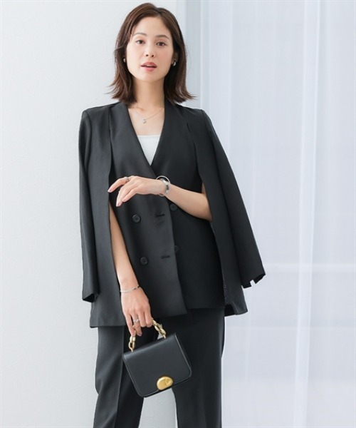 7days Life Styling ジャケット ノーカラージャケット 「レディース