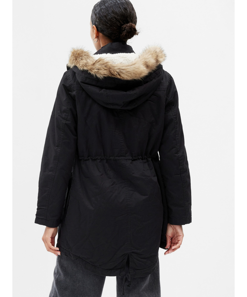 「GAP」 モッズコート S ブラック レディース_画像2