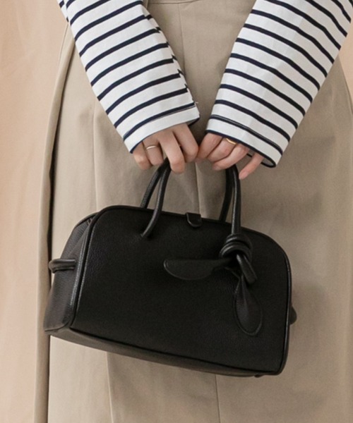 HEILIS（ヘイリス） ボストンバッグ スクエアボストンハンドバッグ
