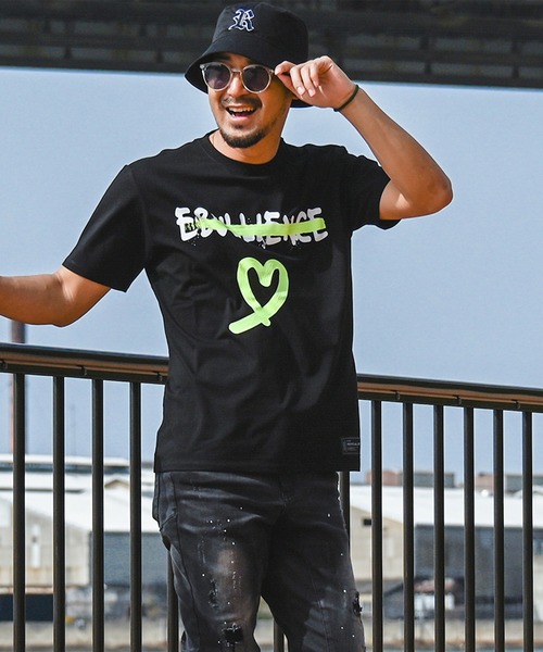 adamsJUGGLER（アダムスジャグラー） tシャツ RTEGペイントハート 