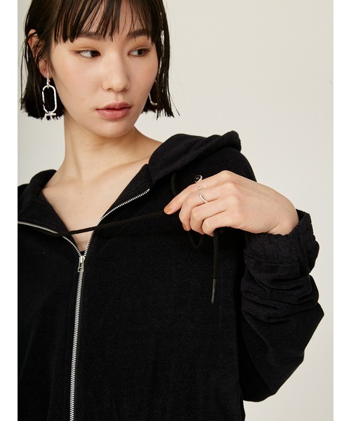 パーカー 「USAGI限定カラー」「emmi×PlaX（TM）」フードパーカー レディース emmi パーカー 「USAGI限定カラー」「emmi×PlaX（TM）」フード
