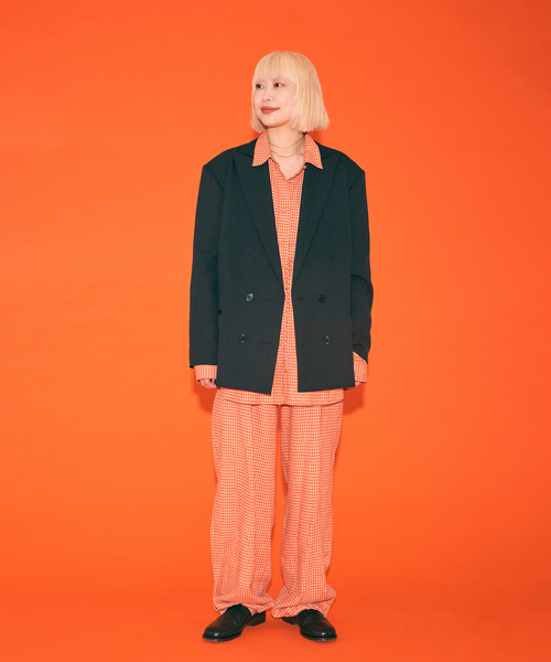CITYSHOP◆25SS/THE MOOD/リネンシャツ/36/リネン/ORN/チェック/25-050-042-2000-2-0 BAYCREW'S Other 25SS THE MOOD Linen Shirt 36 ORN Check 25