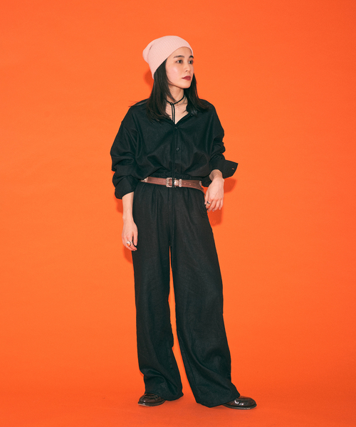 CITYSHOP ブラウス シャツ 「THE MOOD」リネンシャツ レディース