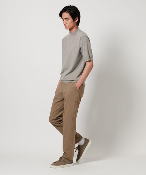 UNITED ARROWS セーター ニット ショートスリーブ ボーダー