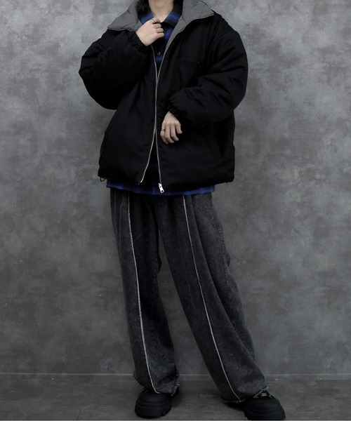 INTER FACTORY（インターファクトリー） ブルゾン MEDIUM ブラック