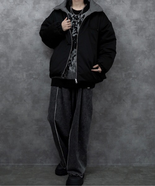 INTER FACTORY（インターファクトリー） ブルゾン MEDIUM ブラック