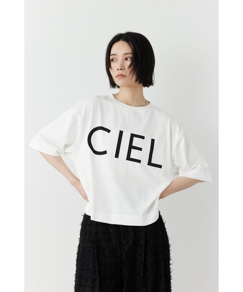 tシャツ プリントロゴTシャツ（CIEL) レディース