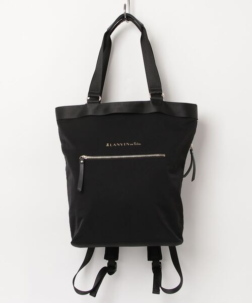 LANVIN en Bleu リュック/トート　　2wayバック LANVIN en Bleu（ランバンオンブルー）の「2wayトート型リュック