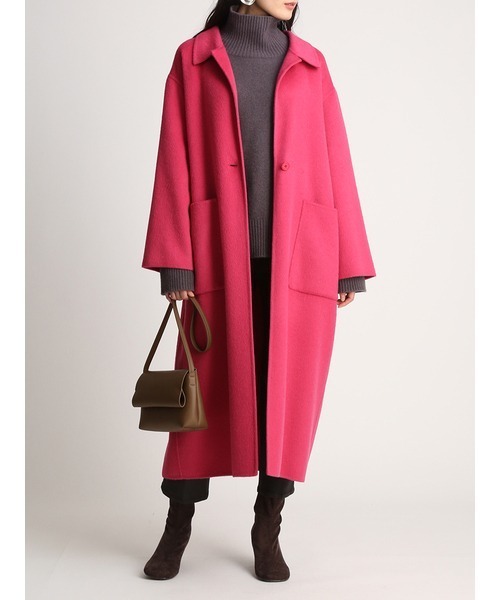 Mila Owen（ミラオーウェン） チェスターコート 0 ピンク レディース