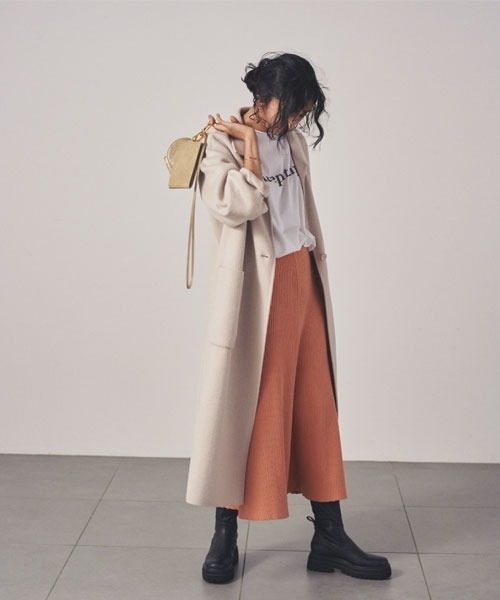 Mila Owen（ミラオーウェン） チェスターコート 0 ピンク レディース