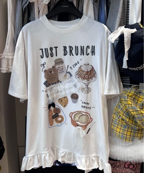 tシャツ 「portulaca」クマさんBRANCHチュニックTシャツ レディース