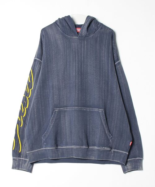 DIESEL ユニセックスパーカーSS 25 DIESEL 「DIESEL」 プルオーバーパーカー SMALL ブルー系その他