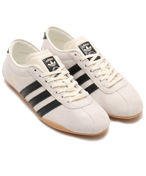 【ADIDAS ORIGINALS】TOKYO W 男女兼用スニーカー adidas JI0183 Tokyo Suede Womens Lifestyle Shoe - Black